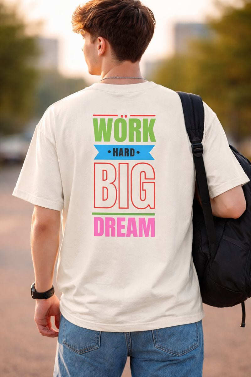 Big Dream Oversized Cotton T-Shirt